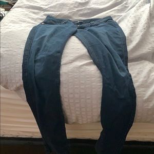 7 dark blue skinny jeans